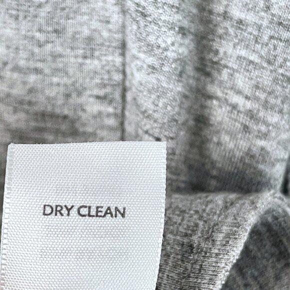 J Jill Womens Blazer Jacket Size LP Gray Wool Blend Stretch Knit Business Career - Picture 8 of 10